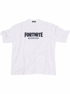 Fortnite logo cotton T-shirt Balenciaga