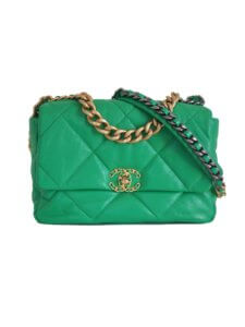 Sac Chanel 19 vert