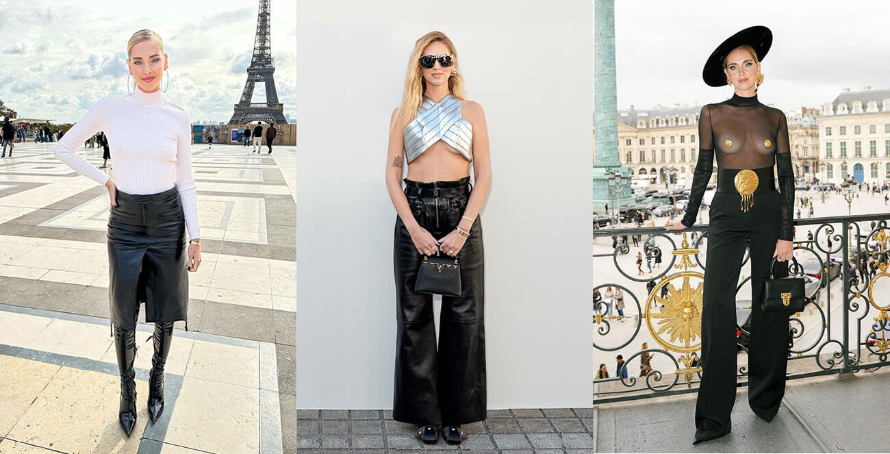 Chiara Ferragni's 8 most beautiful looks at Paris Fashion Week!