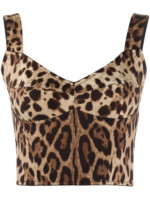 Corset leopard Dolce & Gabbana