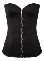 Corset sans bretelles Mercy avec détail fantaisie noir Agent Provocateur