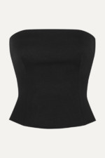 Bustier en laine noir Prada