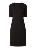 Robe en jersey Liya avec poches latérales noir JK Bennett