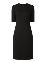 Robe en jersey Liya avec poches latérales noir JK Bennett