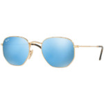 HEXAGONAL FLAT LENSES BLUE RAY-BAN