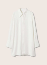 Chemise oversize blanche Mango