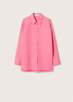 Chemise rose Mango