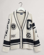 Cardigan GANT Varsity blanc