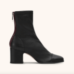 Nomasei Aria Ankle Boots in Black Stretch Nappa