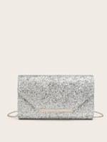 Pochette à sequin argenté Shein