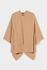 Poncho beige en cachemire C&A