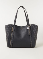 Sac cabas Naya noir et gris Guess