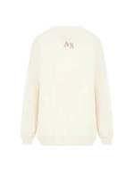 ACNE STUDIOS Sweatshirt à logo en coton Beige