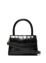 BY FAR Mini sac en cuir Noir