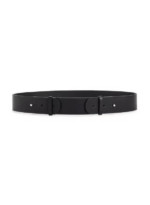 ENTOURE Ceinture L'Astucieuse en cuir Noir