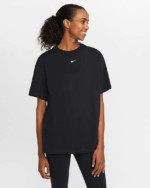 Haut à manches courtes oversize noir Nike