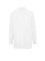 JIL SANDER Chemise en popeline de coton Blanc