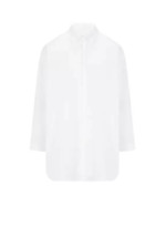 JIL SANDER Chemise oversize en coton Blanc