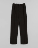 Pantalon à pinces straight Bershka