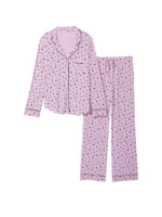 2 Ensemble de pyjama long à cœur Victoria Secret