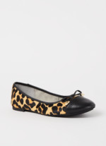 Ballerine Hartlyn en cuir leopard Dune London Via DebijenkorF