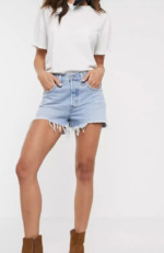 Short 501 bleu clair Levi’s via Asos