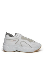 Baskets Manhattan en cuir - Blanc Acne Studio