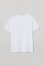 T-shirt blanc en coton H&M
