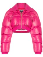 Doudoune Pralù crop rose Jacquemus