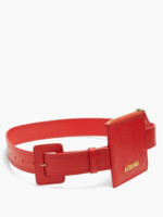 La Ceinture carrée rouge Jacquemus