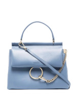 Petit sac porté épaule bleu Faye