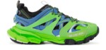 Sneakers Track vert et bleu Balenciaga