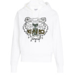 Sweat à capuche Tigre blanc Kenzo