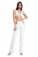 Lucid Pant blanc I AM GIA.