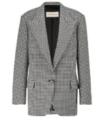 Blazer pied-de-poule en laine Alexandre Vauthier