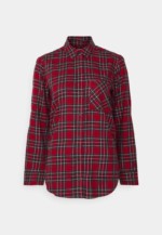 Chemise rouge carreaux Abercrombie & Fitch