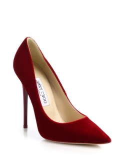 Escarpins Jimmy choo romy 100 oxid velvet