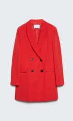 Blazer robe rouge Stradivarius