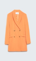 Blazer robe orange Stradivarius