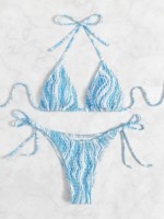 set bikini bleu