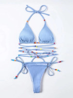 set bikini bleu