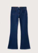 Jean flare poches mango