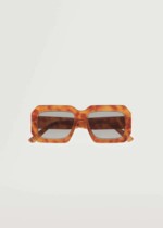 Lunettes de soleil rétro écaille mango