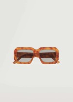 Lunettes de soleil rétro écaille mango