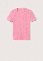 T-shirt coton rose mango