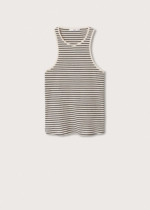 Top à rayures coton mango