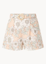 short à fleurs