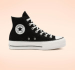 conversechucktaylorallstarnoirplatforme