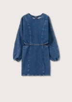 robe jean ouvertures mango