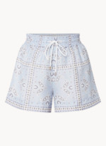 short bleu